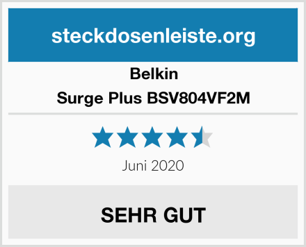 Belkin Surge Plus BSV804VF2M Test