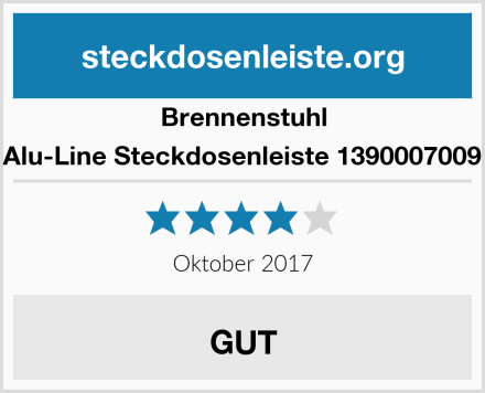 Brennenstuhl Alu-Line Steckdosenleiste 1390007009 Test