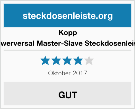 Kopp Powerversal Master-Slave Steckdosenleiste Test