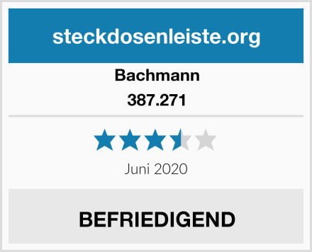 Bachmann 387.271 Test