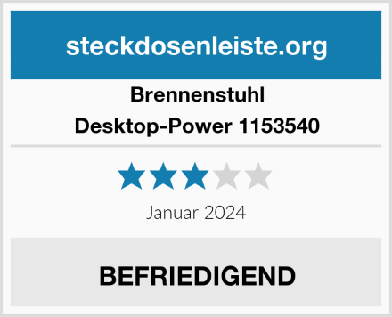 Brennenstuhl Desktop-Power 1153540 Test