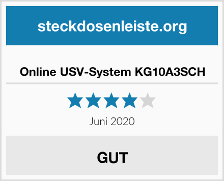  Online USV-System KG10A3SCH Test