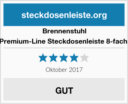 Brennenstuhl Premium-Line Steckdosenleiste 8-fach  Test