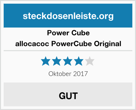 Power Cube allocacoc PowerCube Original Test