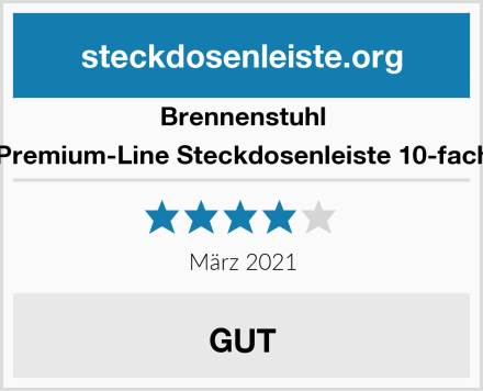 Brennenstuhl Premium-Line Steckdosenleiste 10-fach Test