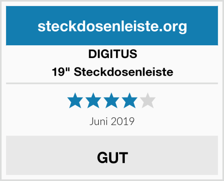 DIGITUS 19" Steckdosenleiste Test