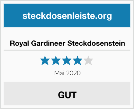  Royal Gardineer Steckdosenstein Test