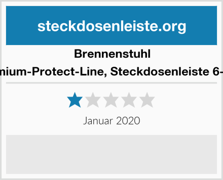 Brennenstuhl Premium-Protect-Line, Steckdosenleiste 6-fach Test