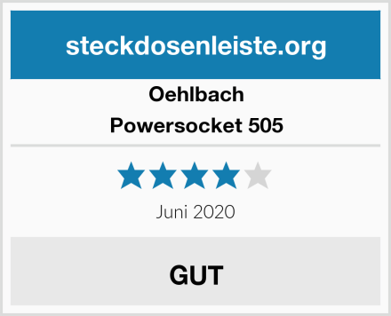 Oehlbach Powersocket 505 Test