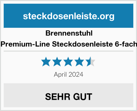 Brennenstuhl Premium-Line Steckdosenleiste 6-fach Test