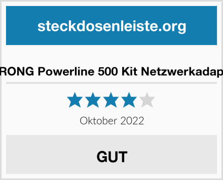  STRONG Powerline 500 Kit Netzwerkadapter Test