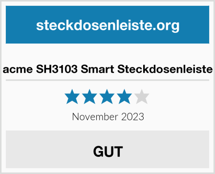  acme SH3103 Smart Steckdosenleiste Test
