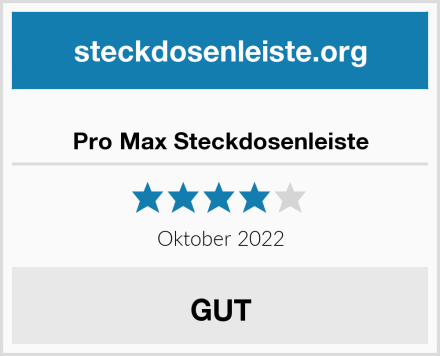  Pro Max Steckdosenleiste Test