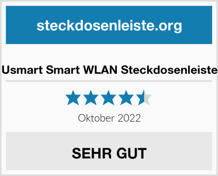  Usmart Smart WLAN Steckdosenleiste Test