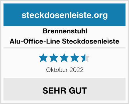 Brennenstuhl Alu-Office-Line Steckdosenleiste Test