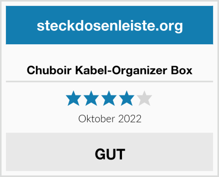  Chuboir Kabel-Organizer Box Test