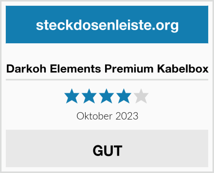  Darkoh Elements Premium Kabelbox Test