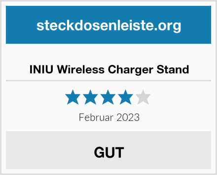  INIU Wireless Charger Stand Test