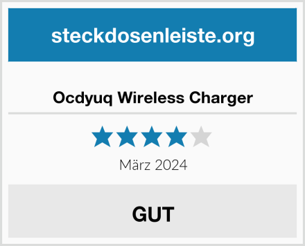  Ocdyuq Wireless Charger Test