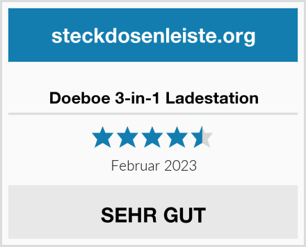  Doeboe 3-in-1 Ladestation Test