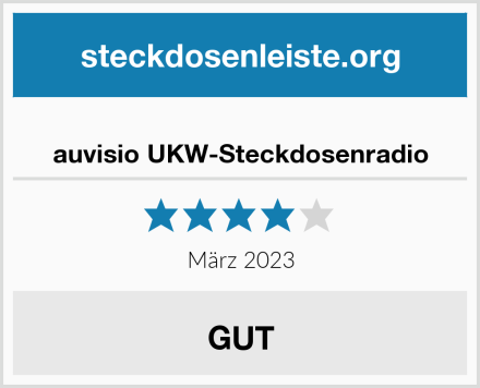 auvisio UKW-Steckdosenradio Test