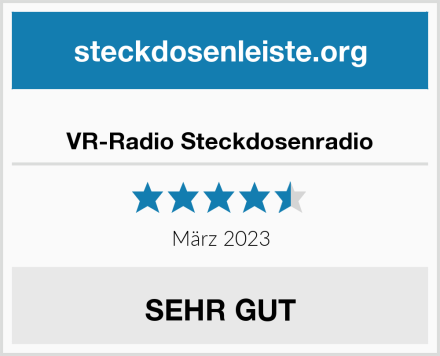  VR-Radio Steckdosenradio Test