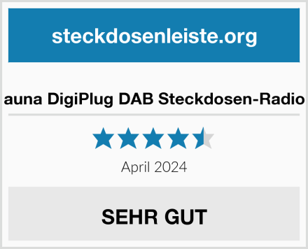  auna DigiPlug DAB Steckdosen-Radio Test