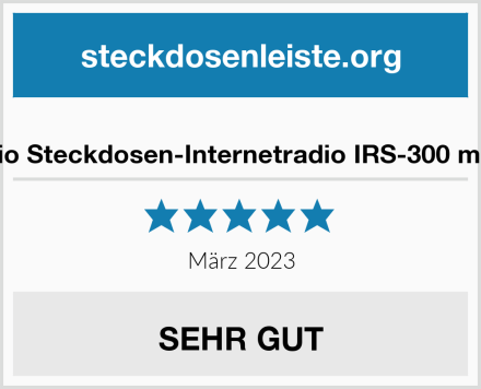  VR-Radio Steckdosen-Internetradio IRS-300 mit WLAN Test