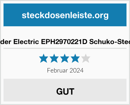  Schneider Electric EPH2970221D Schuko-Steckdose Test