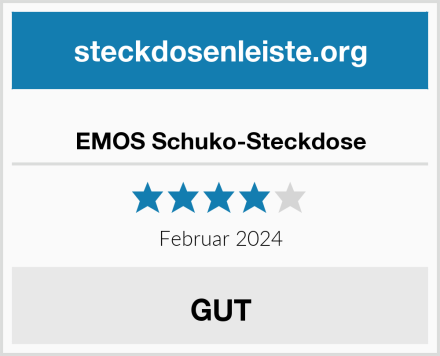  EMOS Schuko-Steckdose Test