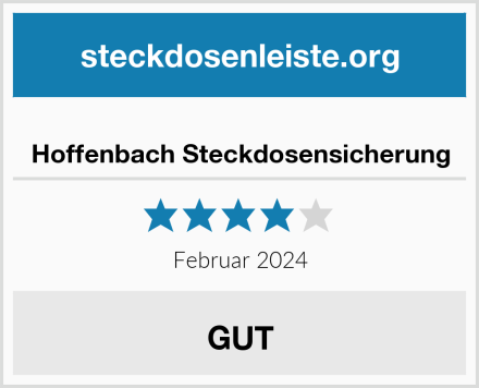  Hoffenbach Steckdosensicherung Test